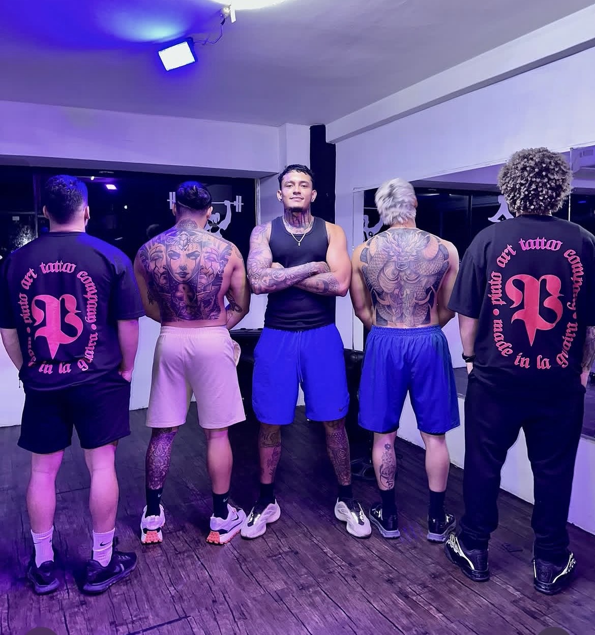 Miguel Pinto y su equipo