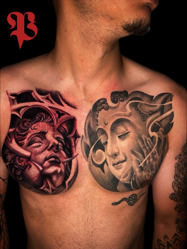 Pecho completo — Escultura Clásica & Buda